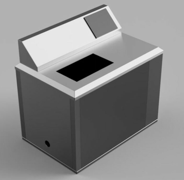 prototype Bio Materials digester - composting machine - digester - food waste digester -